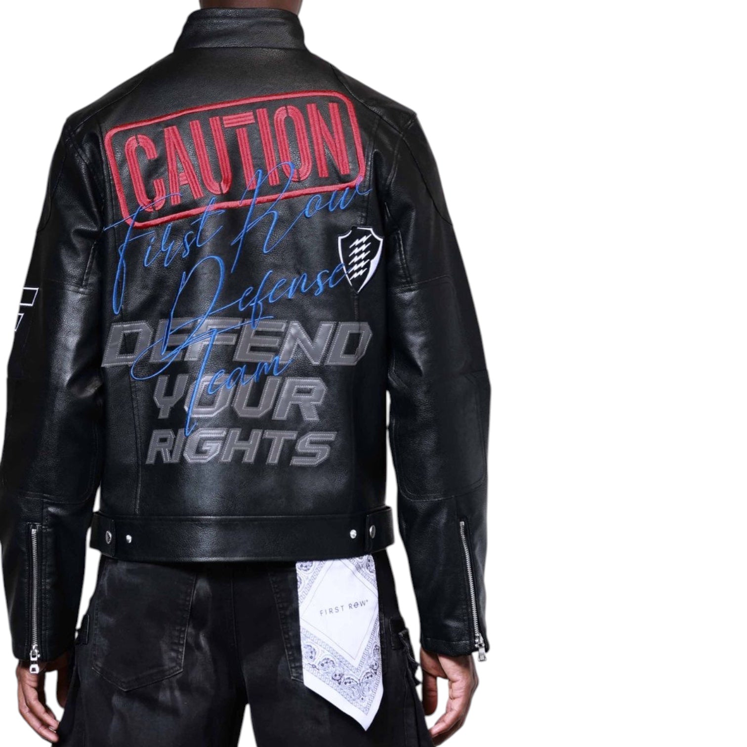 FIRST ROW: Caution Not So Quiet Racing Jacket FRJ3015